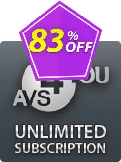 83% OFF AVS4YOU Unlimited Subscription Coupon code