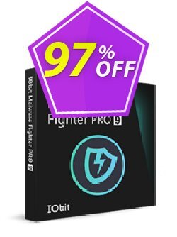 97% OFF IObit Malware Fighter 11 PRO - 3 PCs  Coupon code