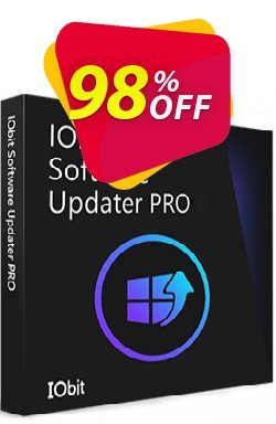 98% OFF IObit Software Updater 6 PRO Coupon code