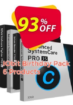 93% OFF IObit Birthday Pack 2024 (6 Products), verified