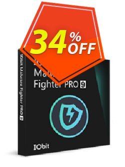 34% OFF IObit Malware Fighter PRO Renewal Coupon code