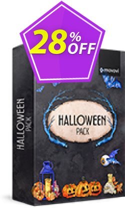 28% OFF Movavi effect Halloween Pack Coupon code