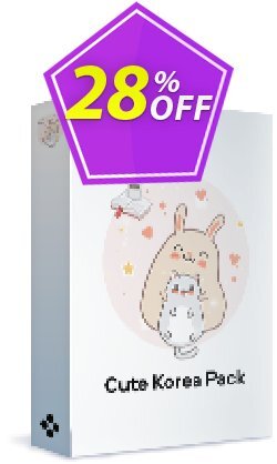 28% OFF Movavi effect Cute Korea Pack Coupon code