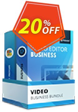 20% OFF Video Bundle Business: Video Editor Business + Video Converter Premium Coupon code