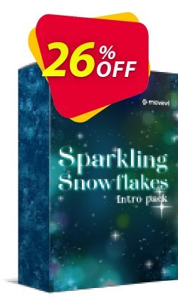 26% OFF Movvi effect: Sparkling Snowflakes Intro Pack personal Coupon code