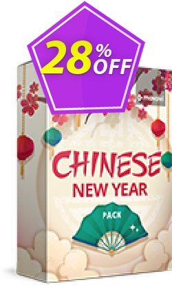 28% OFF Movavi effect: Chinese New Year Pack Coupon code