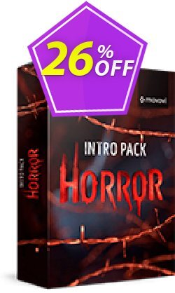 26% OFF Movavi effect: Horror Intro Pack Coupon code