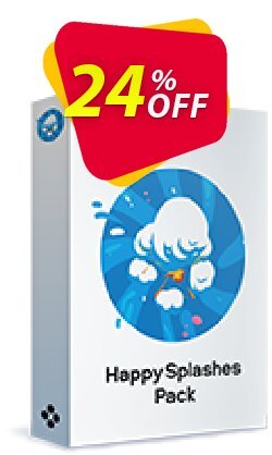 24% OFF Movavi effect: Happy Splashes Pack Coupon code