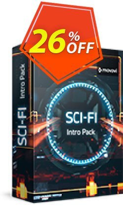 26% OFF Movavi effect: Sci-Fi Intro Pack Coupon code