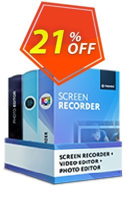 Bundle Screen Recorder + Video Editor + Photo Editor Super discounts code 2024