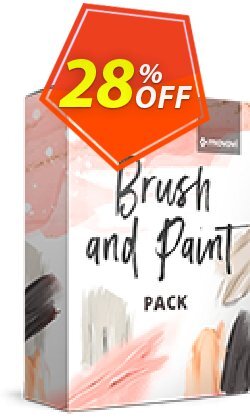 28% OFF Movavi Effect: Brush and Paint Pack Coupon code