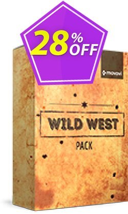 28% OFF Movavi effect: Wild West Pack Coupon code