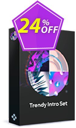 24% OFF Movavi effect: Trendy Intro Set Coupon code