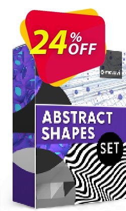 24% OFF Movavi effect: Abstract Shapes Set Coupon code