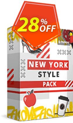 28% OFF Movavi effect: New York Style Pack Coupon code