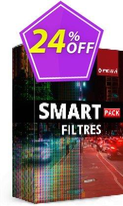 24% OFF Movavi effect: Smart Filters Pack Coupon code