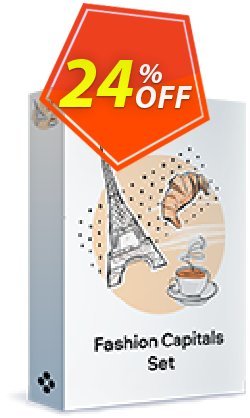 24% OFF Movavi Effect: Fashion Capitals Set Coupon code