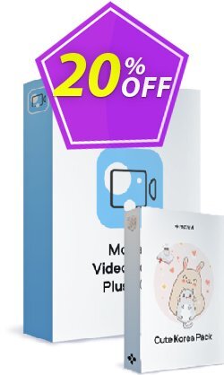 20% OFF Movavi Video Editor Plus for MAC + Korean Pack Coupon code