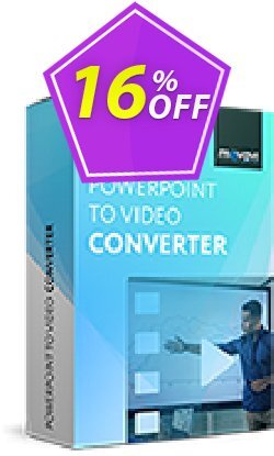 16% OFF Movavi PowerPoint to Video Converter Coupon code