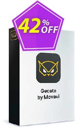 42% OFF Gecata by Movavi Coupon code