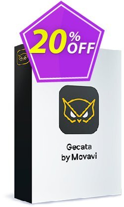 20% OFF Gecata by Movavi - Business License  Coupon code