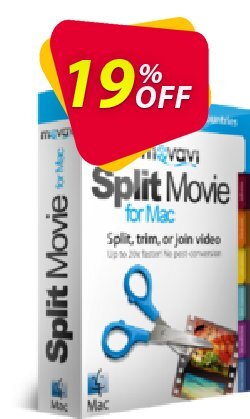 19% OFF Movavi Split Movie for Mac Coupon code