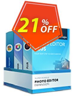 21% OFF Movavi Super Bundle - Photo Editor Expansion Coupon code