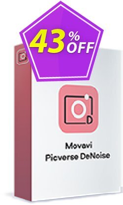 43% OFF Movavi Photo DeNoise Coupon code