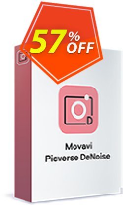 57% OFF Movavi Photo DeNoise for Mac Coupon code