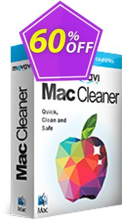 60% OFF Movavi Mac Cleaner for 3 Macs Coupon code