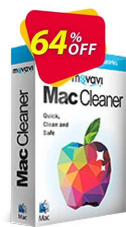 64% OFF Movavi Mac Cleaner for 5 Macs Coupon code