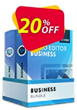 20% OFF Business Bundle: Video Editor Business + Screen Capture Pro Coupon code