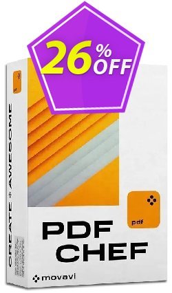 PDFChef by Movavi for Mac - 1 year  Coupon discount Movavi PDF Editor for Mac – Annual Subscription impressive promo code 2023 - impressive promo code of Movavi PDF Editor for Mac – Annual Subscription 2023