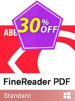 30% OFF ABBYY FineReader PDF 16 Standard Coupon code