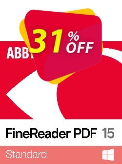 ABBYY FineReader PDF 16 Standard Monthly subscription Coupon discount 30% OFF ABBYY FineReader PDF 16 Standard Monthly subscription, verified - Marvelous discounts code of ABBYY FineReader PDF 16 Standard Monthly subscription, tested & approved