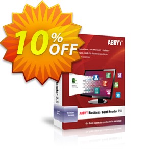 ABBYY Business Card Reader Coupon, discount ABBYY Business Card Reader discount code. Promotion:
