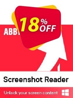 18% OFF ABBYY Screenshot Reader Coupon code