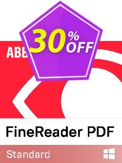 ABBYY FineReader PDF Coupon, discount ABBYY FineReader 14 Standard for Windows amazing promotions code 2022. Promotion: amazing promotions code of ABBYY FineReader 14 Standard for Windows 2022