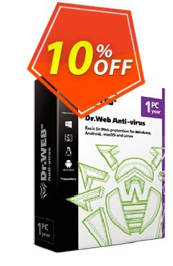 Home products (Dr.Web Anti-Virus) big discount code 2024