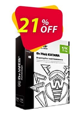 21% OFF Dr.Web KATANA Coupon code