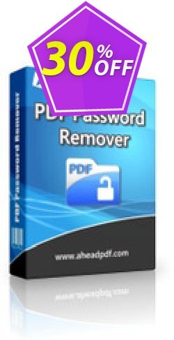 30% OFF Ahead PDF Password Remover Coupon code