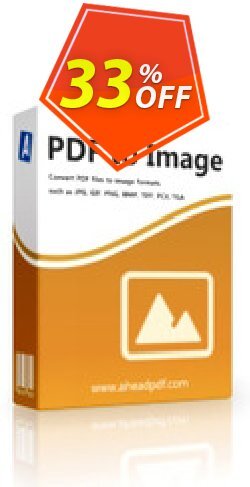 33% OFF Ahead PDF to Image Converter Coupon code