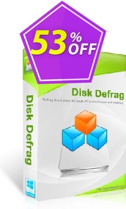 53% OFF Amigabit Disk Defrag Coupon code