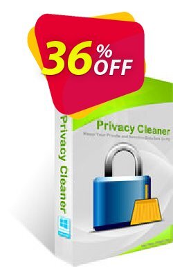 36% OFF Amigabit Privacy Cleaner Coupon code