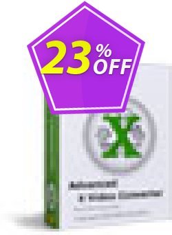 23% OFF Advanced X Video Converter Coupon code