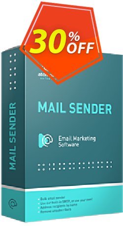 Atomic Mail Sender Coupon, discount 30% OFF Atomic Mail Sender, verified. Promotion: Staggering promotions code of Atomic Mail Sender, tested & approved