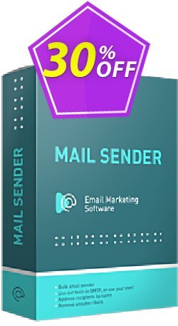 30% OFF Atomic Mail Sender Coupon code