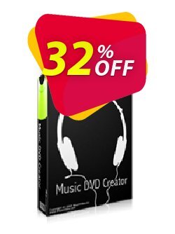 32% OFF Music DVD Creator Coupon code