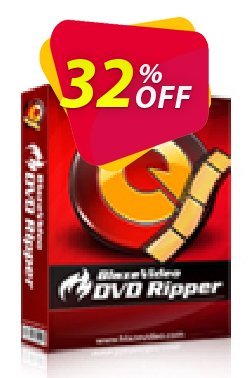 32% OFF BlazeVideo DVD Ripper Coupon code