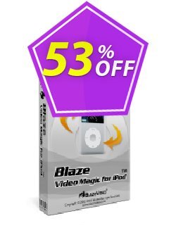 53% OFF BlazeVideo iPod Video Converter Coupon code